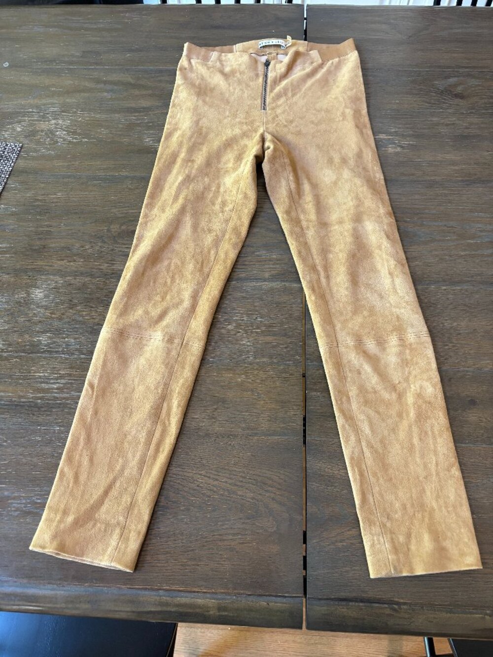 Alice + Olivia Suede Pants - size 4